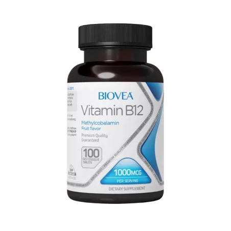 Biovea Vitamin B12 1000 Methylcobalamin Fast Dissolve - Витамин B12