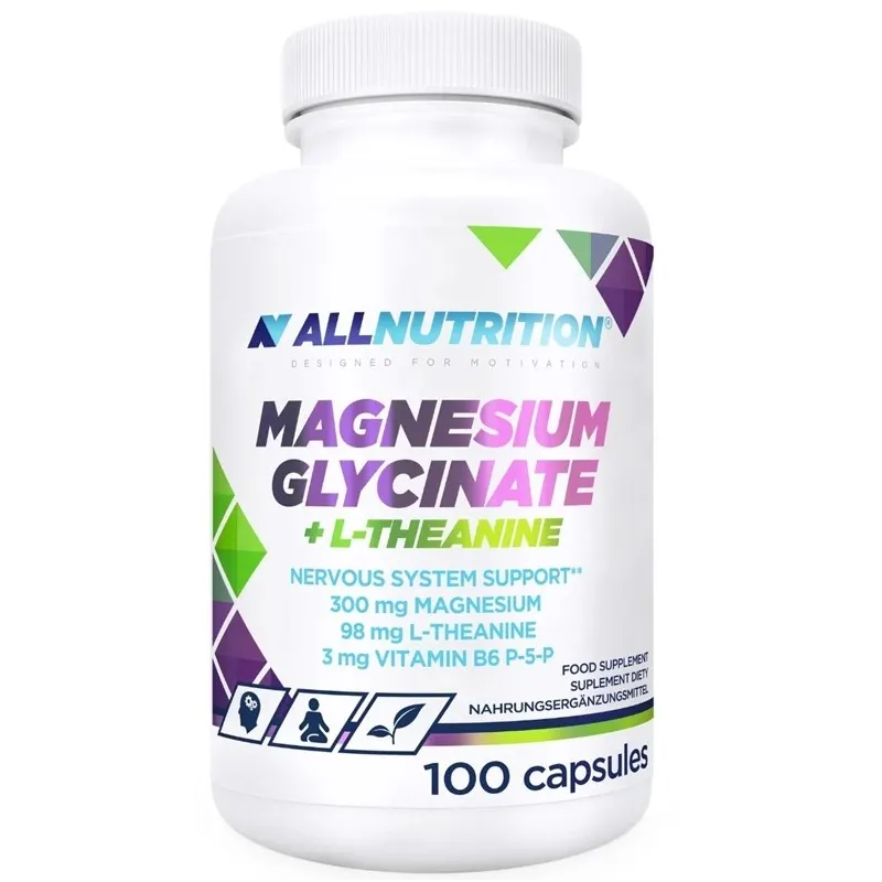 AllNutrition Magnesium Glycinate + L-Theanine | Магнезий Глицинат и Теанин
