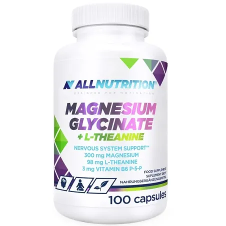 AllNutrition Magnesium Glycinate + L-Theanine | Магнезий Глицинат и Теанин
