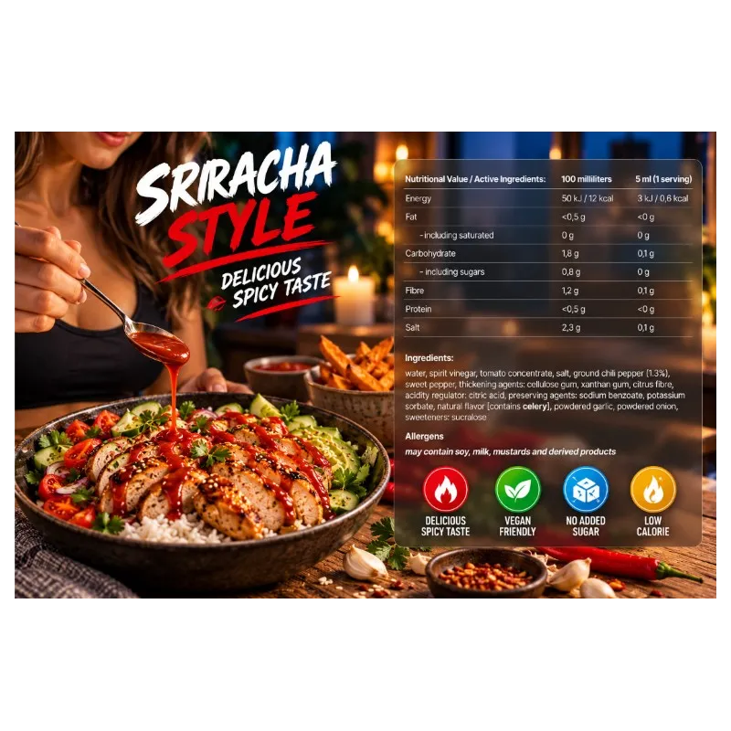 AllNutrition Sriracha Style | Пикантен Сос без Добавена Захар