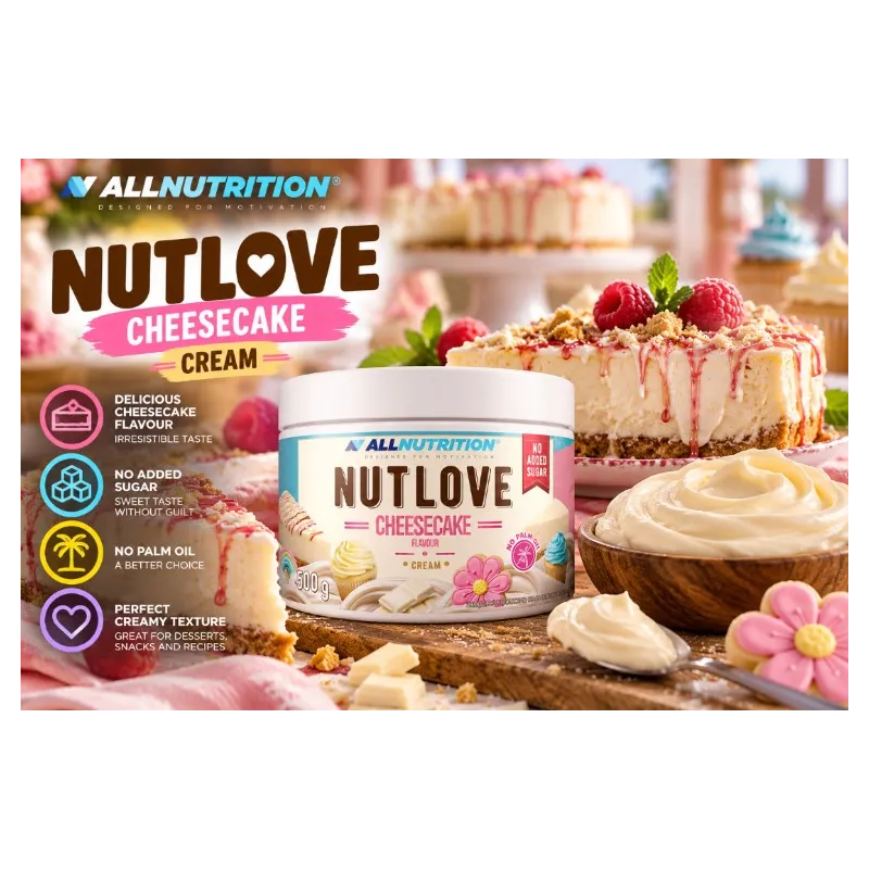 AllNutrition NutLove Cheesecake | Крем без Добавена Захар