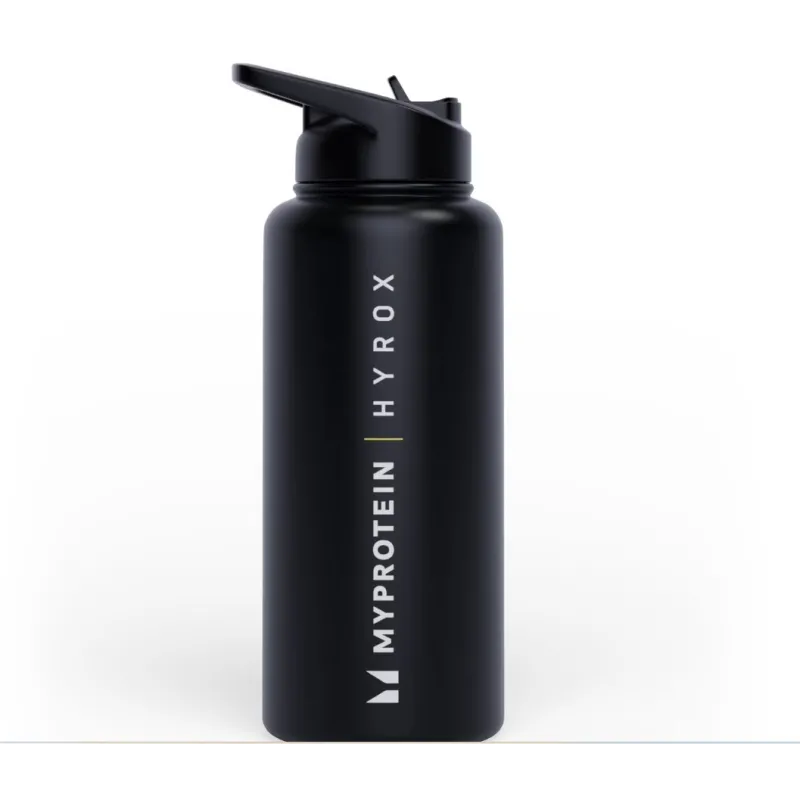 Myprotein Hyrox Recycled Metal Bottle  - Метална бутилка за вода