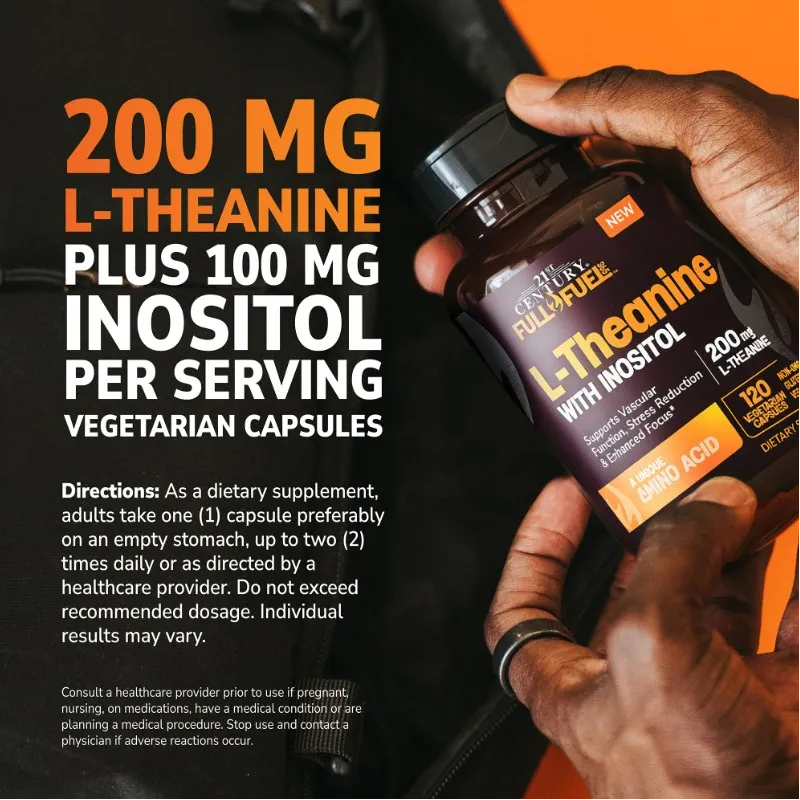 21st Century L-Theanine with Inositol – L-Теанин и Инозитол за Спокойствие и Релаксация