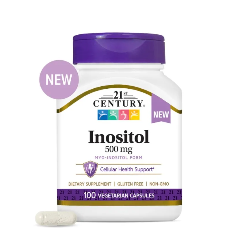 21st Century Inositol 500 mg – Инозитол за нервната система и метаболизма