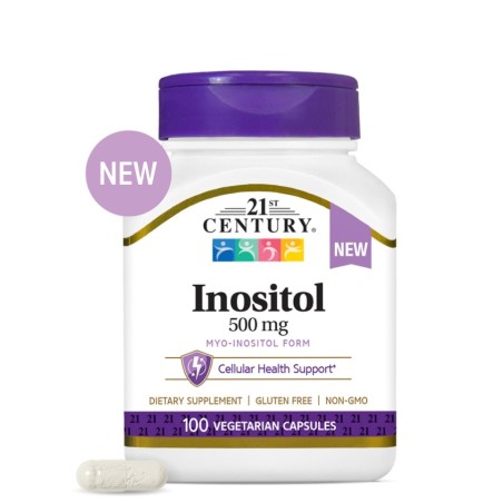21st Century Inositol 500 mg – Инозитол за нервната система и метаболизма
