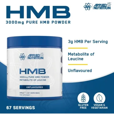 Applied Nutrition HMB – Хидроксиметилбутират за Мускули и Възстановяване