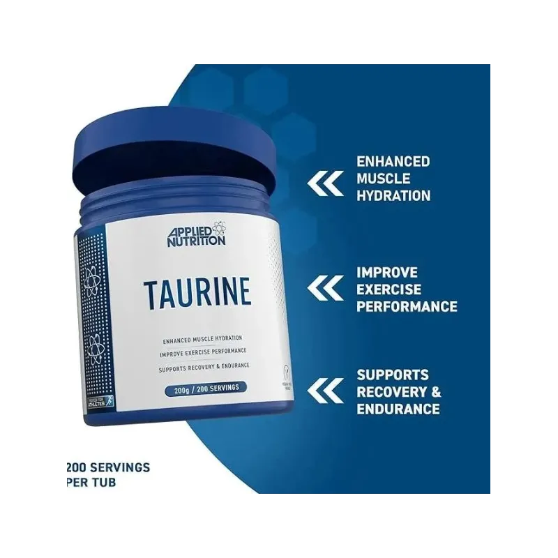 Applied Nutrition Taurine – Таурин за Мускулна Функция и Издръжливост