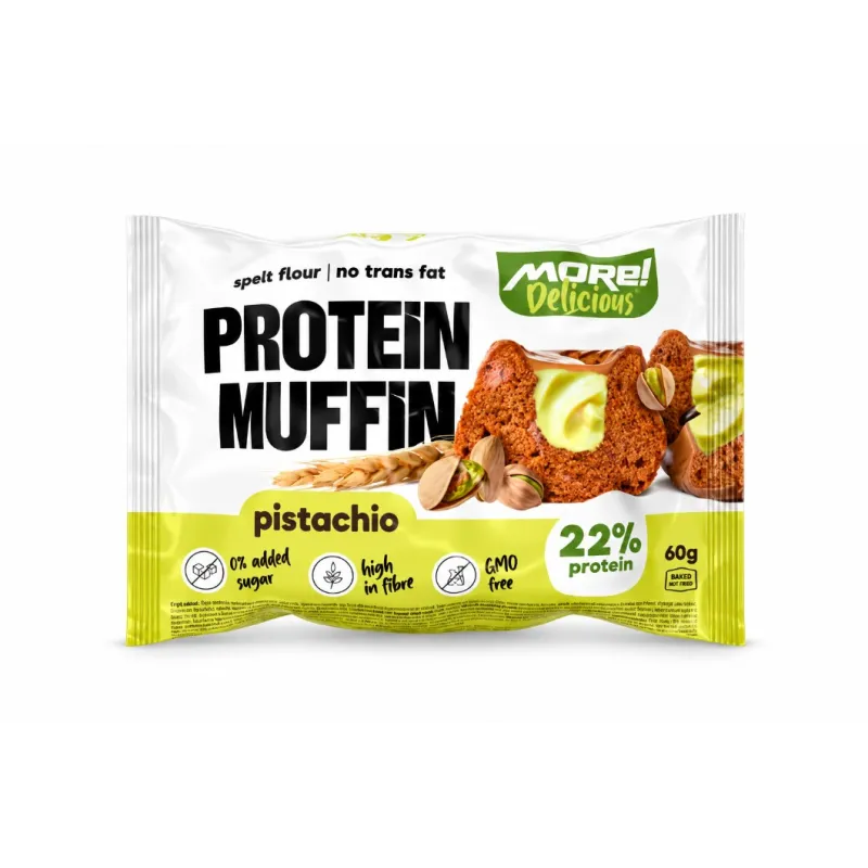 MHN MORE Delicious Protein Muffin | Протеинов мъфин без добавена захар