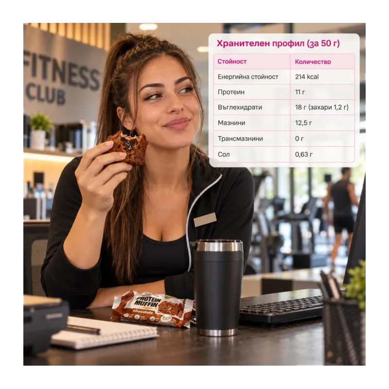 MHN MORE Delicious Protein Muffin | Протеинов Мъфин