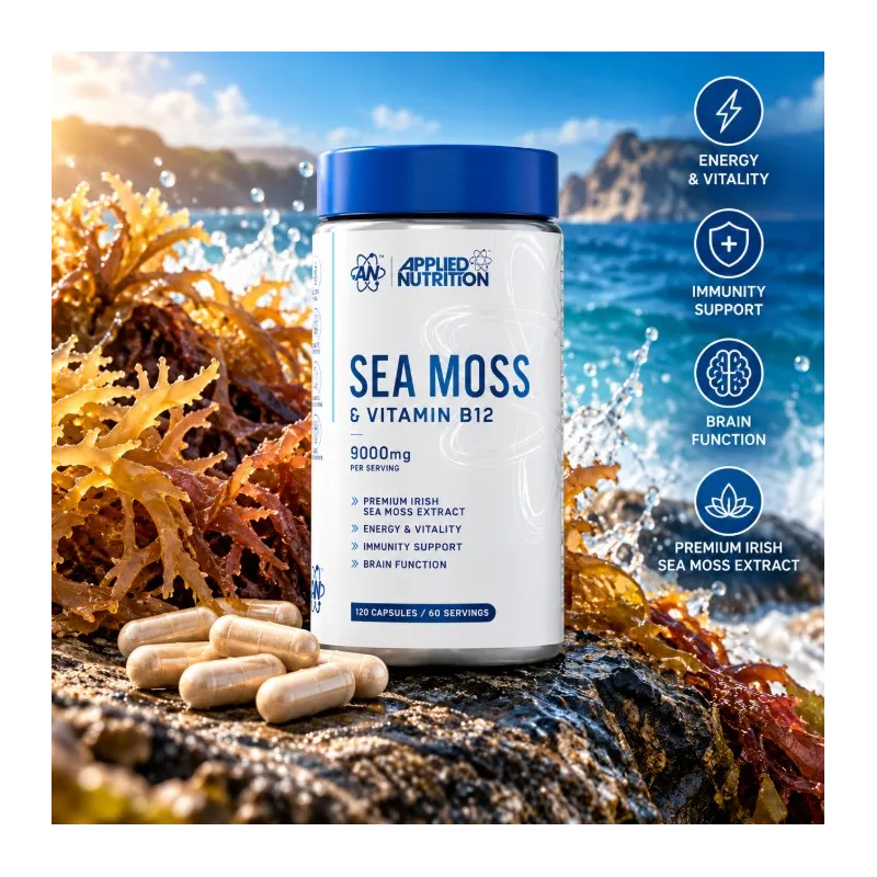 Applied Nutrition Sea Moss & Vitamin B12 | Морски мъх с витамин B12