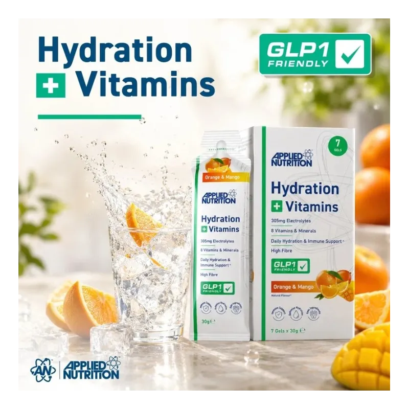 Applied Nutrition GLP-1 Hydration + Vitamins Gels – Електролити и витамини