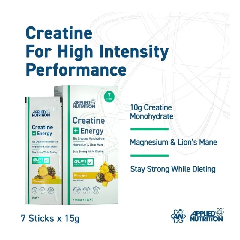 Applied Nutrition GLP-1 Creatine + Energy – Креатин и енергия