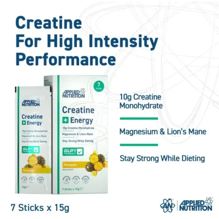 Applied Nutrition GLP-1 Creatine + Energy – Креатин и енергия