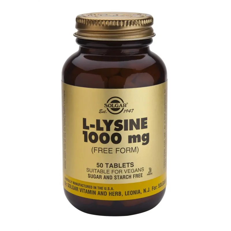 Solgar L-Lysine 1000mg от Ready for Life