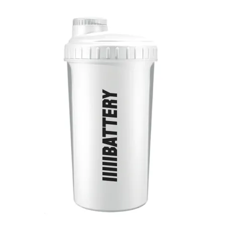 Battery Nutrition Shaker White