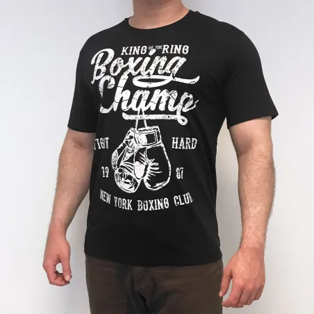 T-Shirt Boxing Champ Black-White от Ready for Life
