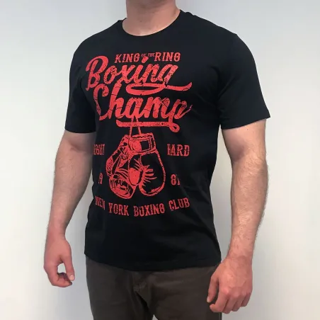 T-Shirt Boxing Champ Black-Red от Ready for Life