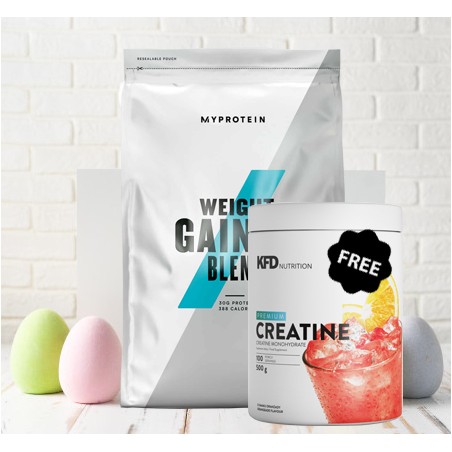 1+1 FREE - Myprotein Impact Gainer + KFD Premium Creatine