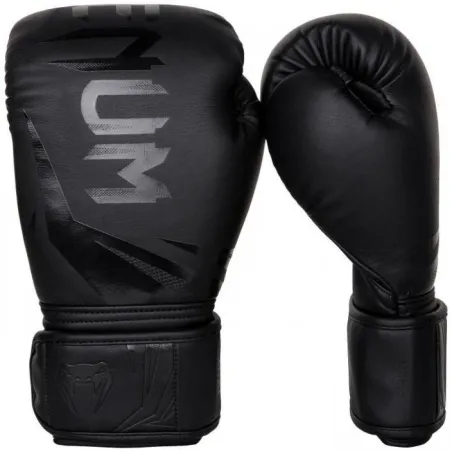 БОКСОВИ РЪКАВИЦИ - VENUM - CHALLENGER 3.0 BOXING GLOVES - BLACK/BLACK от Ready For Life