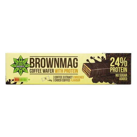 Cvetita Herbal BrownMag Coffee Wafer - Протеинов Бар