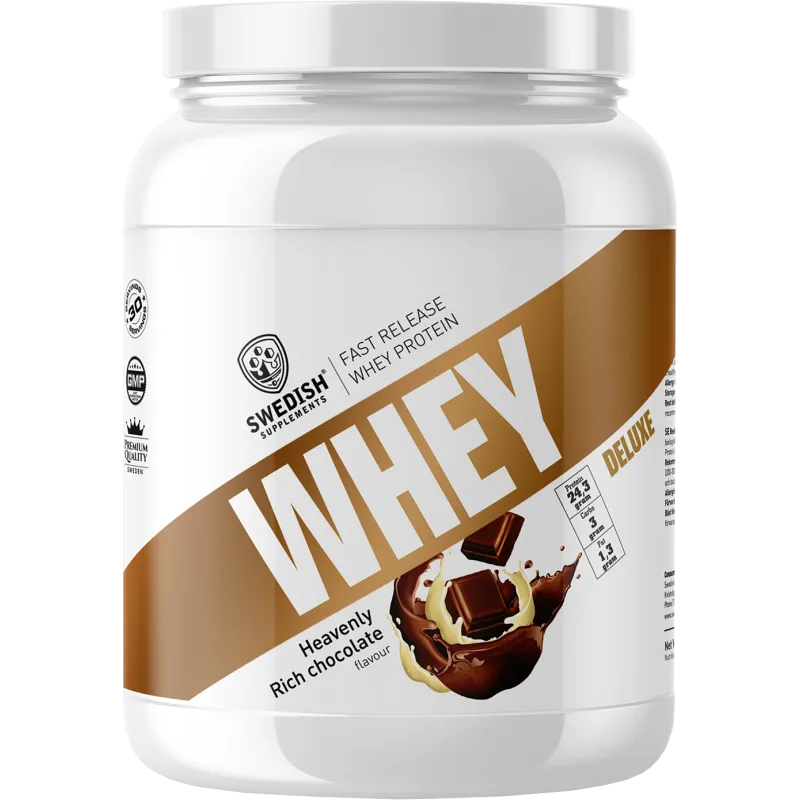 SWEDISH Supplements Whey Protein Deluxe - Суроватъчен Протеин