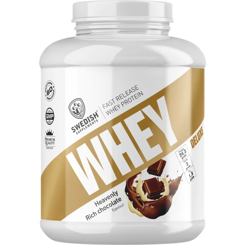 SWEDISH Supplements Whey Protein Deluxe - Суроватъчен Протеин