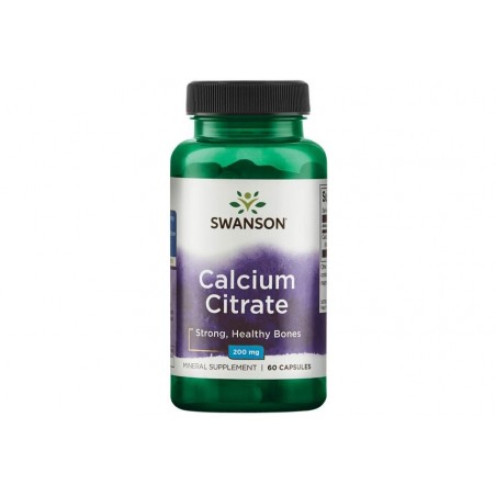 SWANSON Calcium Citrate 200mg - Калций