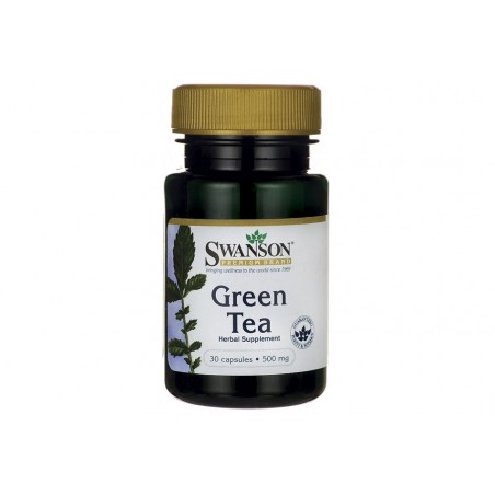 SWANSON Green Tea 500mg - Антиоксидант