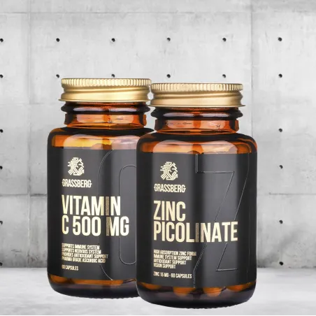 Promo Pack - Grassberg Vitamin C + Grassberg Zinc