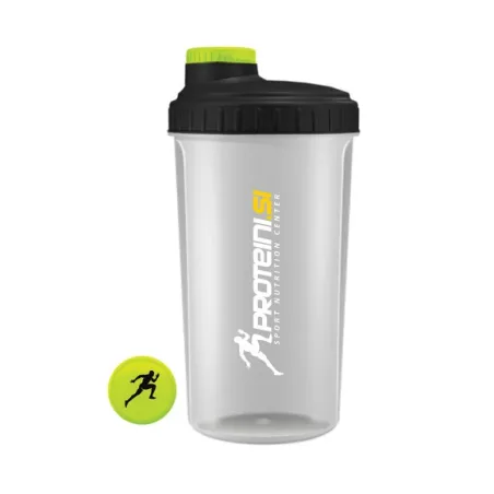 Proteini.SI Shaker Transparent Black - Шейкър