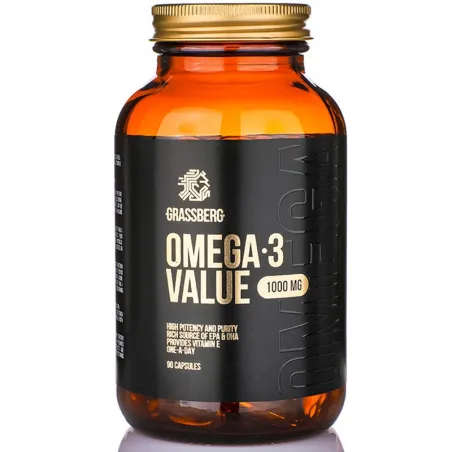 Grassberg Omega-3 Value 1000mg - Омега