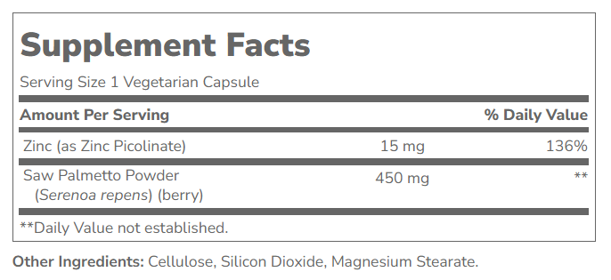 conţinut: 21st Century 21st Century Saw Palmetto 450mg