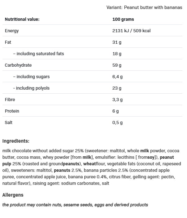 AllNutrition F**King Delicious Cookie Banana Peanut Butter - Desert Dietetic