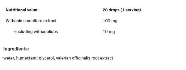 AllNutrition Ashwagandha Drops 30ml - Ашваганда на Капки