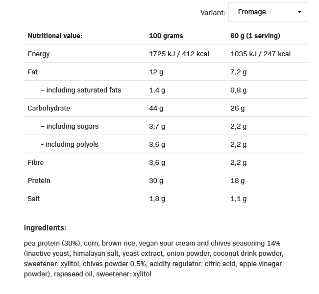 Fitking Delicious Protein Chips