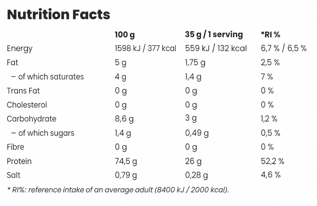 Nanosupps Whey Protein 35g