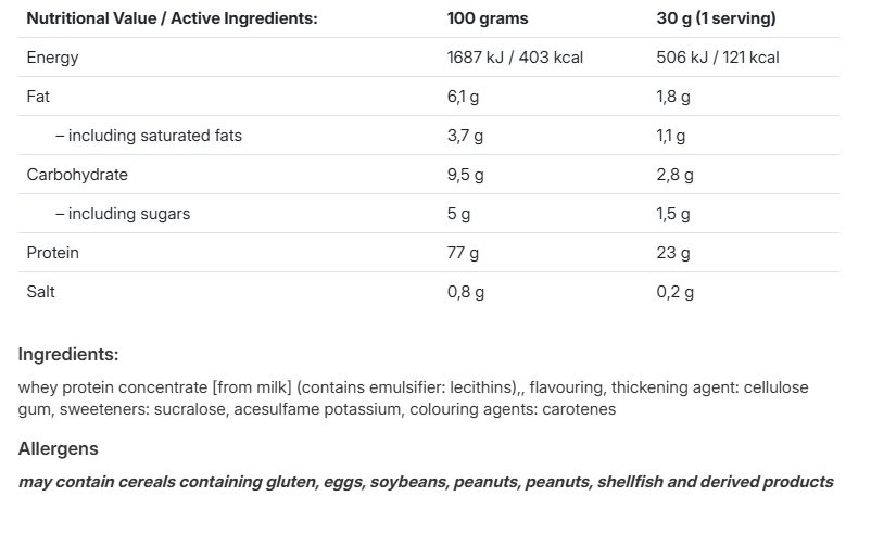 AllNutrition Whey Protein Premium 
