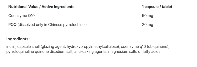 AllNutrition PQQ + Q10