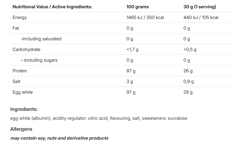 AllNutrition Egg Protein