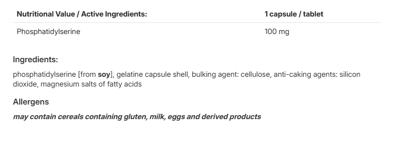 AllNutrition Phosphatidylserine