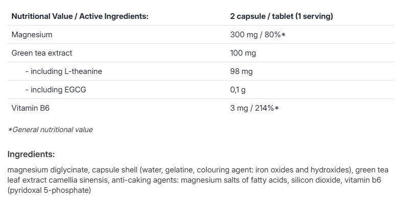 AllNutrition Magnesium Glycinate+L-Theanine