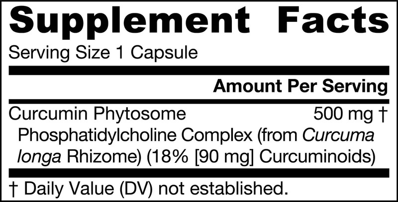 Съдържание на Jarrow Curcumin Phytosome 500mg